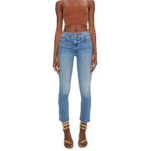 MOTHER Light Blue Straight Leg Jeans